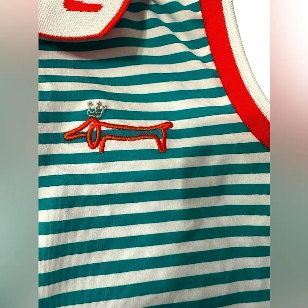 Louis Castel Golf 3/4 Zip Top Tank Vest Size 100 NWOT - Picture 10 of 15